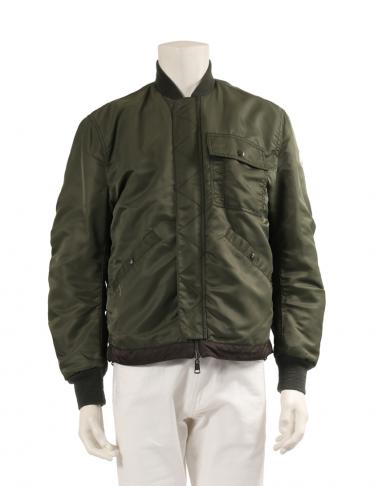 MONCLER・アウター・GRAF MA-1 ジップアップ ジャケット ブルゾン 迷彩柄 カモフラージュ ナイロン カーキ ネイビー リバーシブル