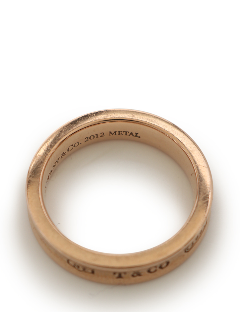 ティファニー Tiffany Co 17 ナロー ルベドメタル リング 指輪 K18pg ピンクゴールド ハイブランド ブランド専門の中古通販サイト