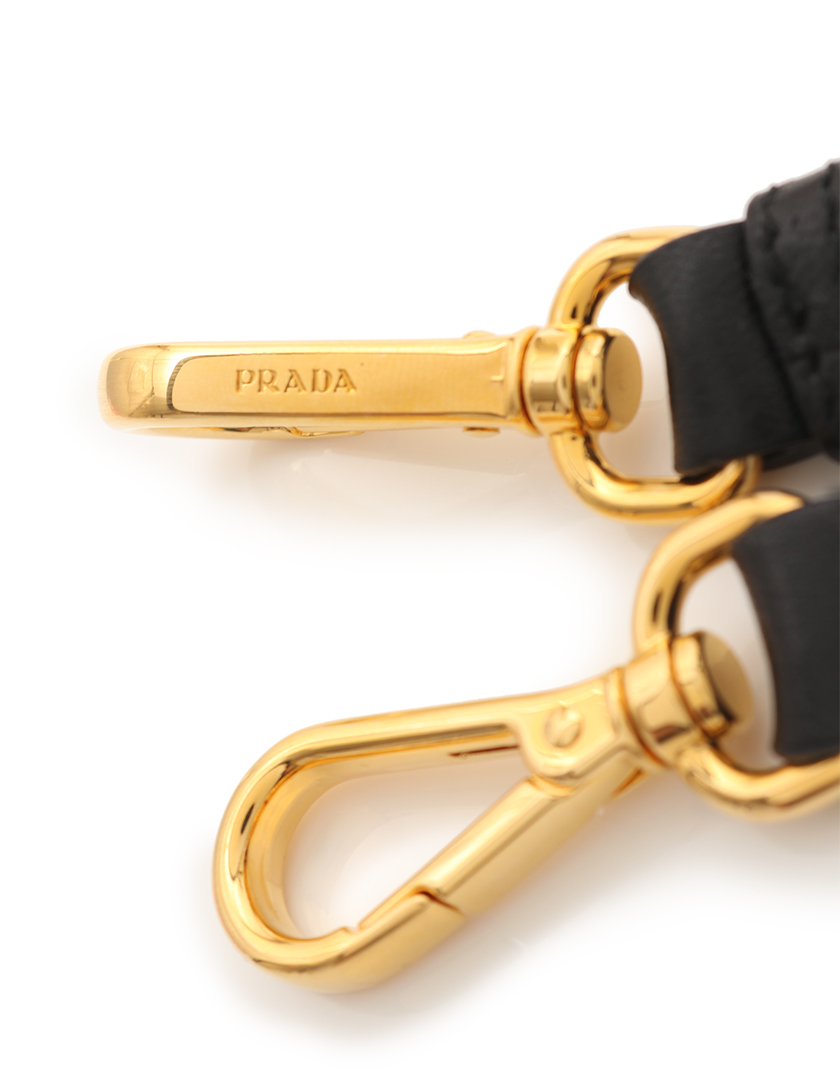 プラダ(PRADA)|ショルダーストラップ|レザー|黒|ハイブランド・ブランド専門の中古通販サイト(342552)