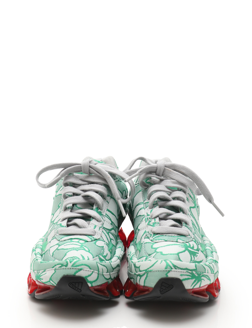 ラフシモンズ Raf Simons Raf Simons Adidas フローラル スニーカー メッシュ 緑 グレー ハイブランド ブランド専門の中古通販サイト