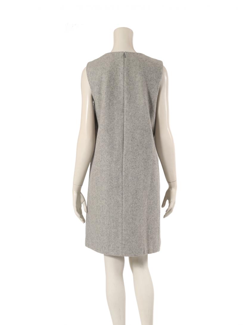 ハイク Hyke ワンピース ウール ナイロン グレー ハイブランド ブランド専門の中古通販サイト 345837