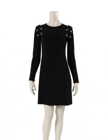 マイケルマイケルコース Michael Michael Kors ワンピース 黒 レースアップ ハイブランド ブランド専門の中古通販サイト