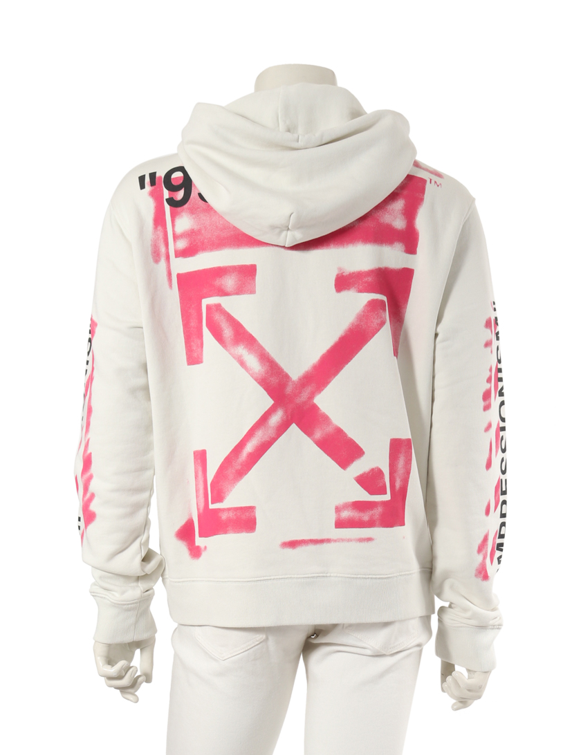 送料込 Off White パーカー ピンク パーカー Nicholaskralev Com
