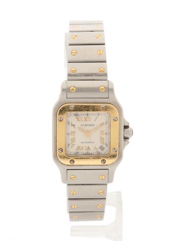 カルティエ サントス ガルベ 純正コマ レディース YG 6コマ