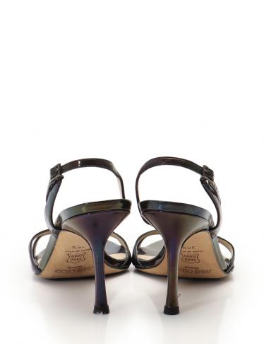 ジミーチュウ(JIMMY CHOO)|バックストラップサンダル|エナメル ジミーチュウ(JIMMY CHOO)|バックストラップサンダル|エナメル