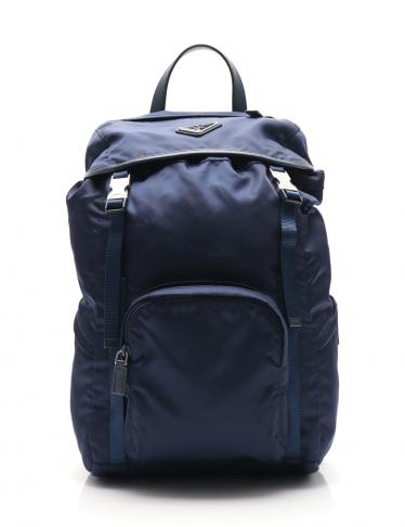 PRADA リュック　ネイビー　B2811 VELA ナイロン PRADA プラダ VELA ヴェラ バックパック リュック B2811F ブルー