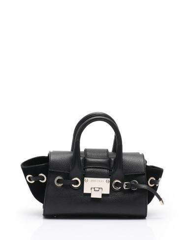 JIMMY CHOO・バッグ・ロザリー ハンドバッグ レザー 黒 2WAY JIMMY CHOO・バッグ・ロザリー ハンドバッグ レザー 黒 2WAY