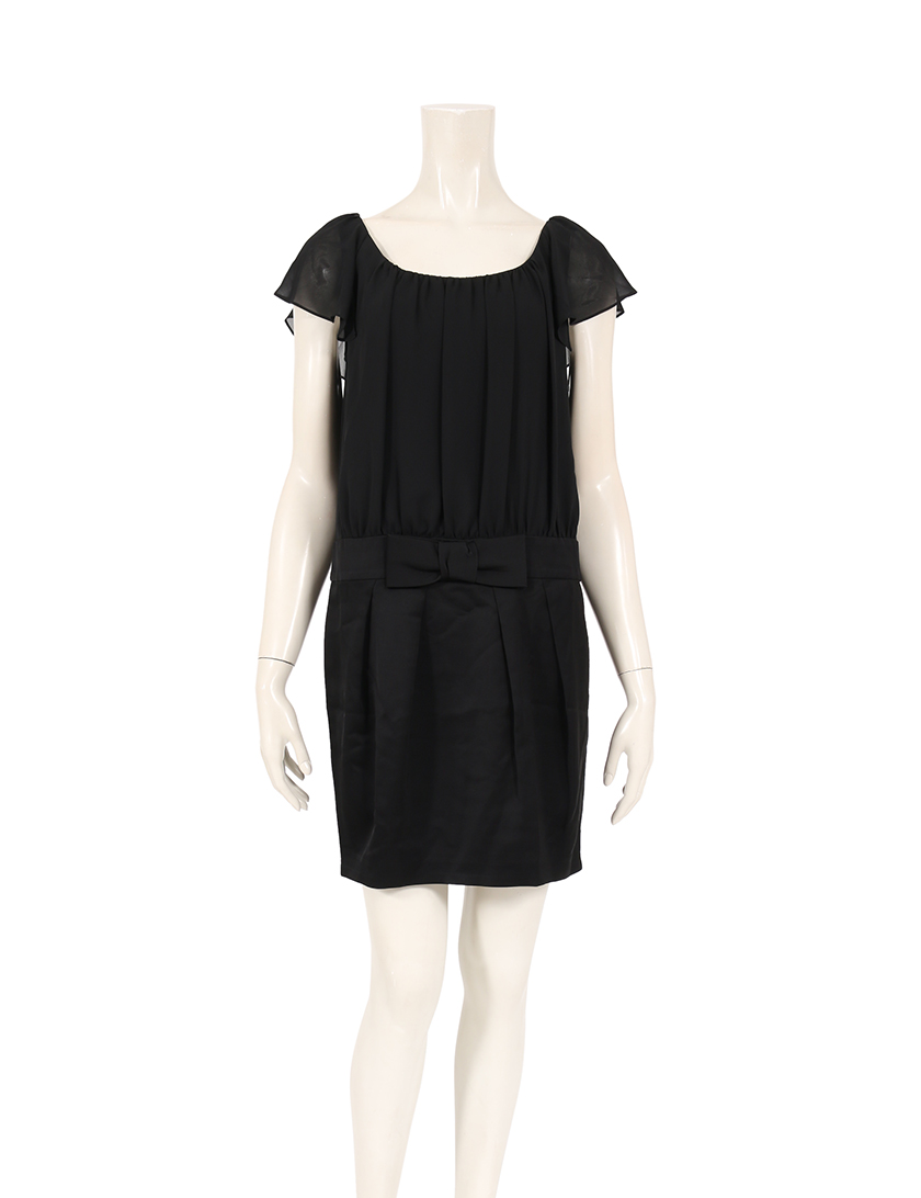 ダイアグラムグレースコンチネンタル Diagram Grace Continental ワンピース レーヨン 黒 リボン ハイブランド ブランド専門の中古通販サイト 3633