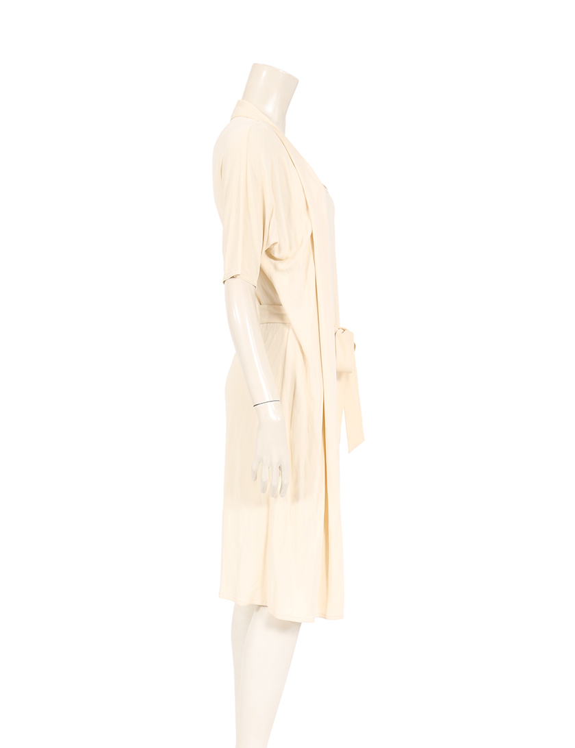 エルメス Hermes ワンピース レーヨン アイボリー ハイブランド ブランド専門の中古通販サイト